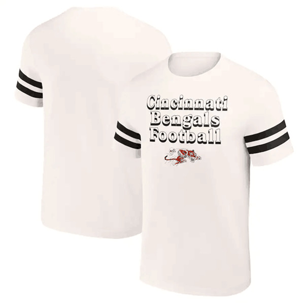 Men's Cincinnati Bengals Cream x Darius Rucker Collection Vintage T-Shirt